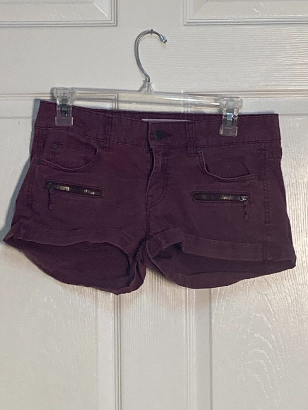 Women's shorts by L.O.G.G purple sze 6